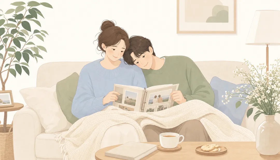 형제·자매와 함께한 따뜻한 한 순간